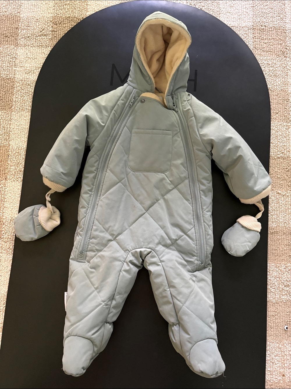 7 AM Enfant 12-24 month Snowsuit